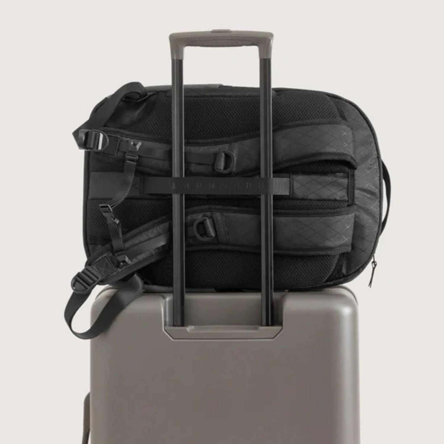 Bagsmart Dense Carry On Travel Backpack 40L (Black)