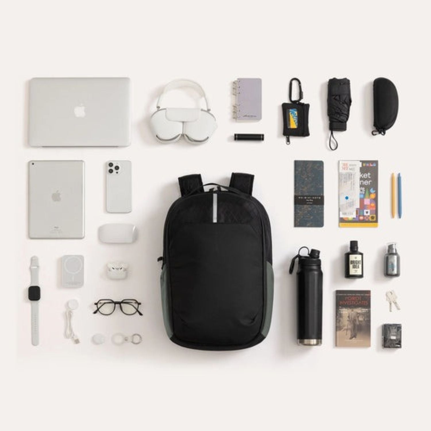 Bagsmart Dense City Commute Backpack 24L (Black)