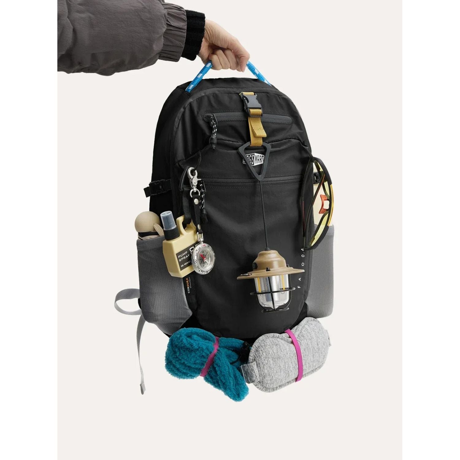 Bagsmart Faro 0.4 Outdoor Hiking Backpack 20L (Black)