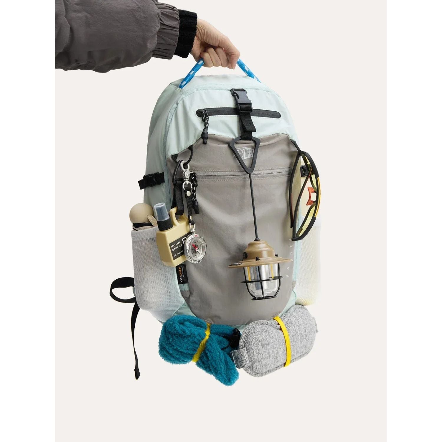 Bagsmart Faro 0.4 Outdoor Hiking Backpack 20L (Icy Blue)
