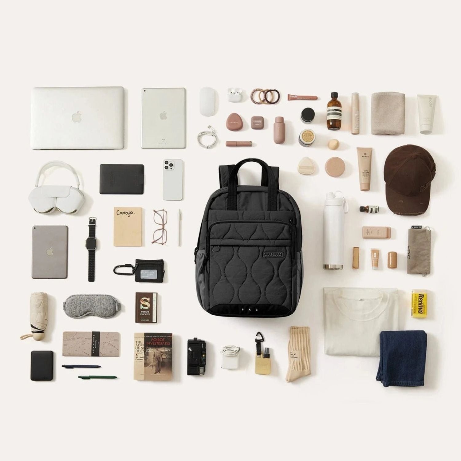 Bagsmart Paz Commute Laptop Backpack 28L (Black)