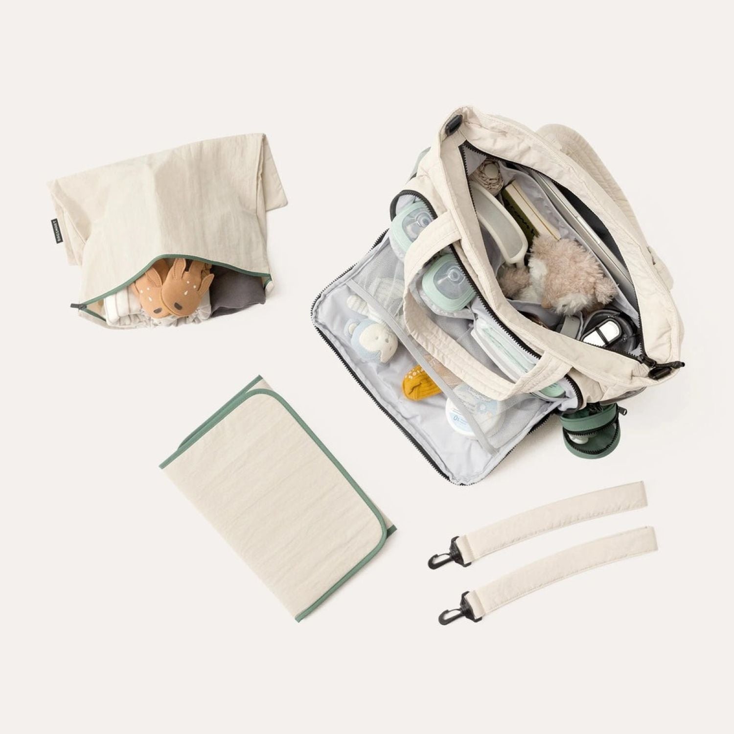 Bagsmart Paz Diaper Tote 25L (Celadon)