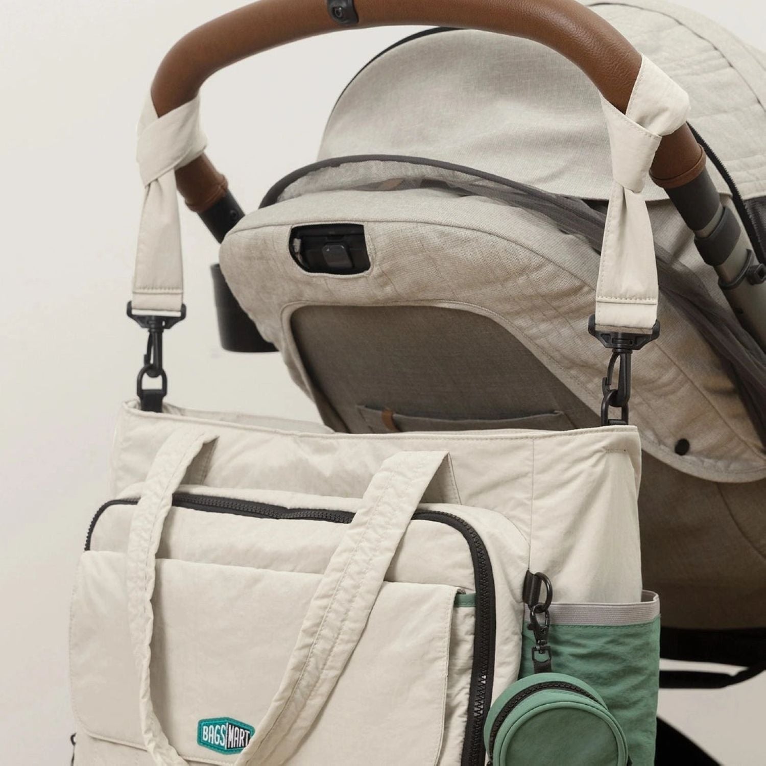 Bagsmart Paz Diaper Tote 25L (Celadon)