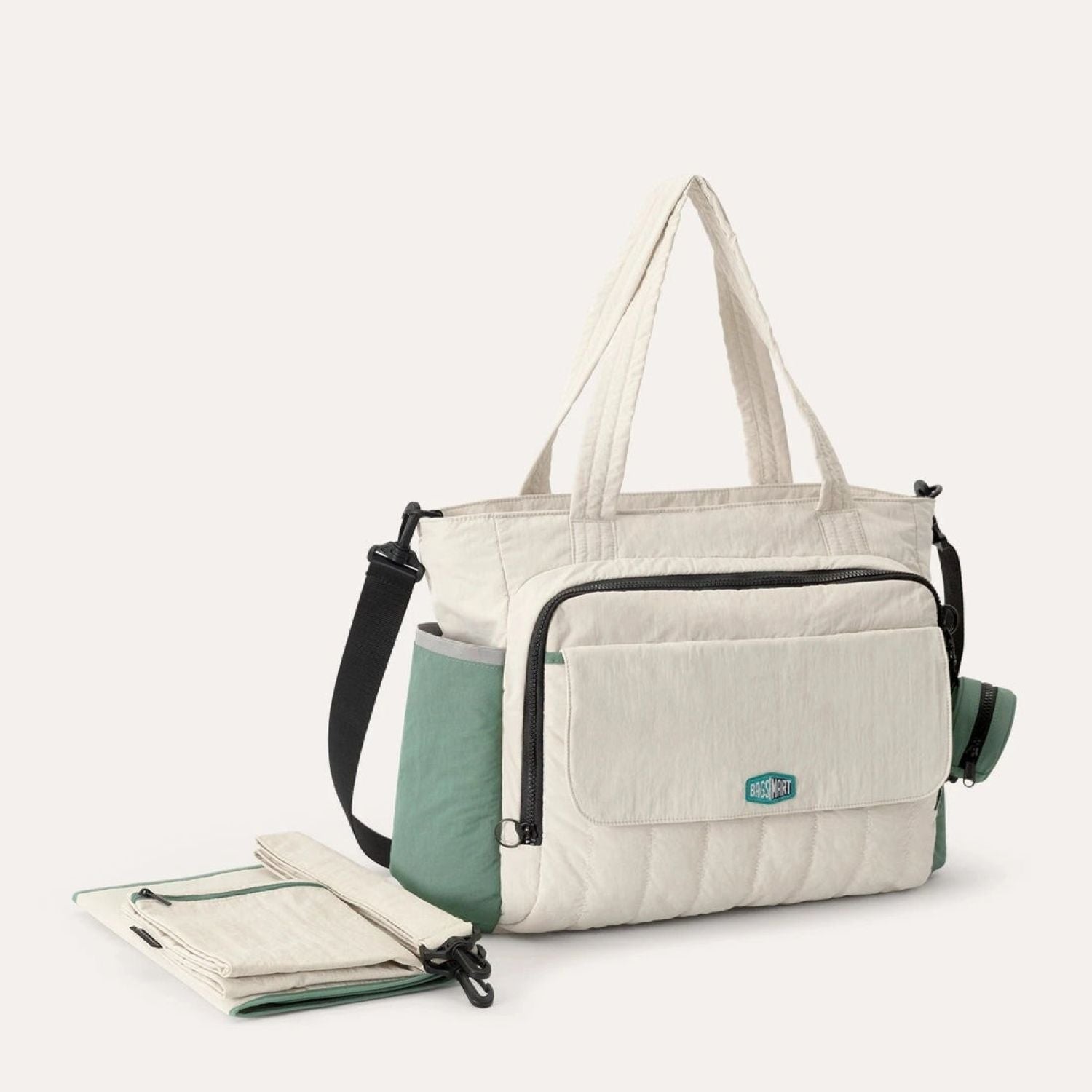 Bagsmart Paz Diaper Tote 25L (Celadon)