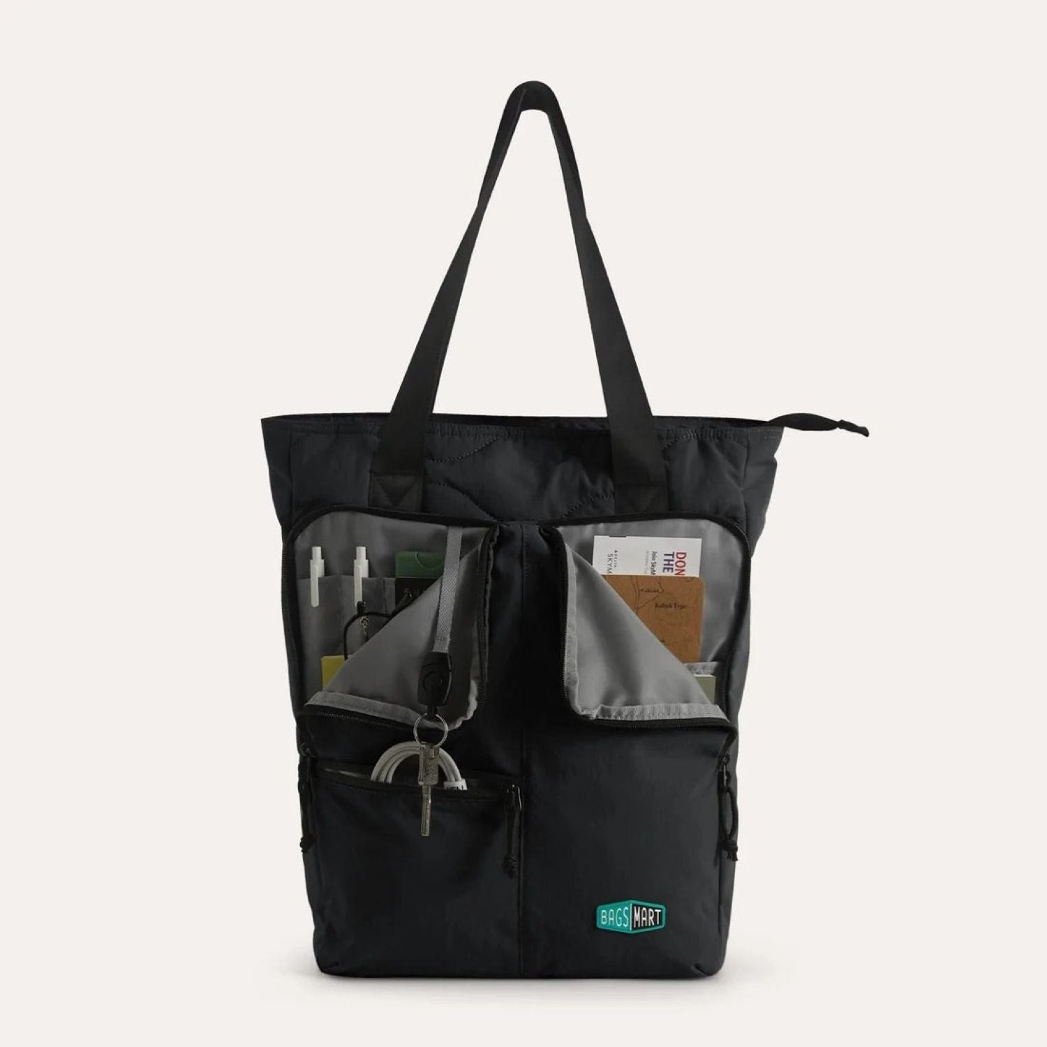 Bagsmart Paz Laptop Totepack 20L (Black)