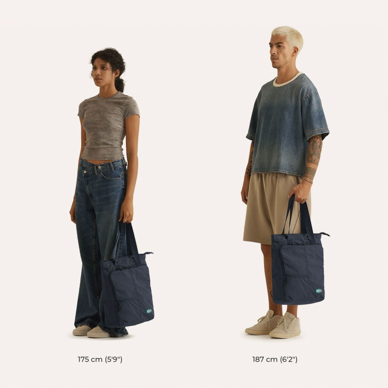 Bagsmart Paz Laptop Totepack 20L (Dark Blue)