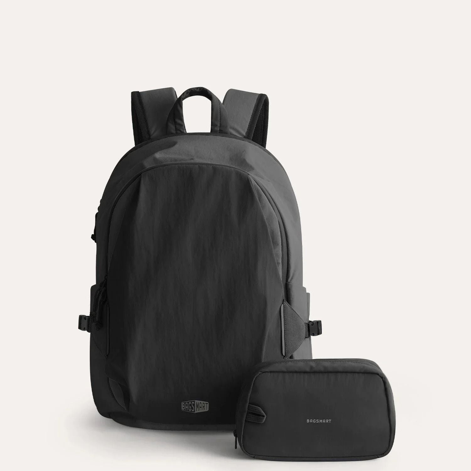 Bagsmart Soar 180° Open Clamshell Travel Backpack 25L Set (Shadow)