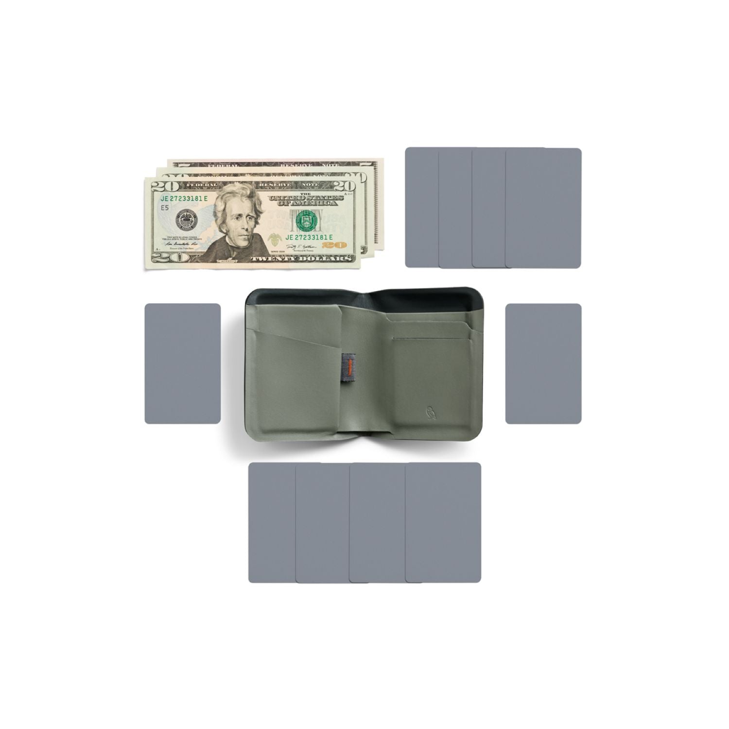 Bellroy Apex Note Sleeve - Everglade