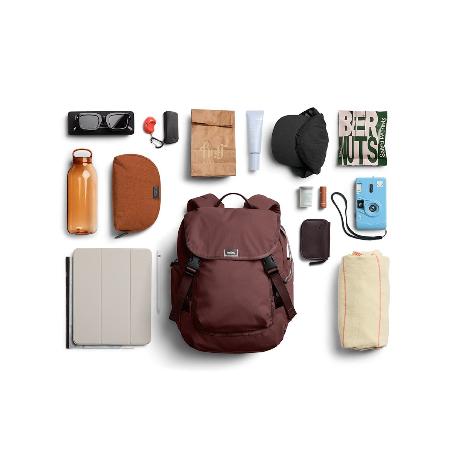 Bellroy Cinch Backpack - Burgundy