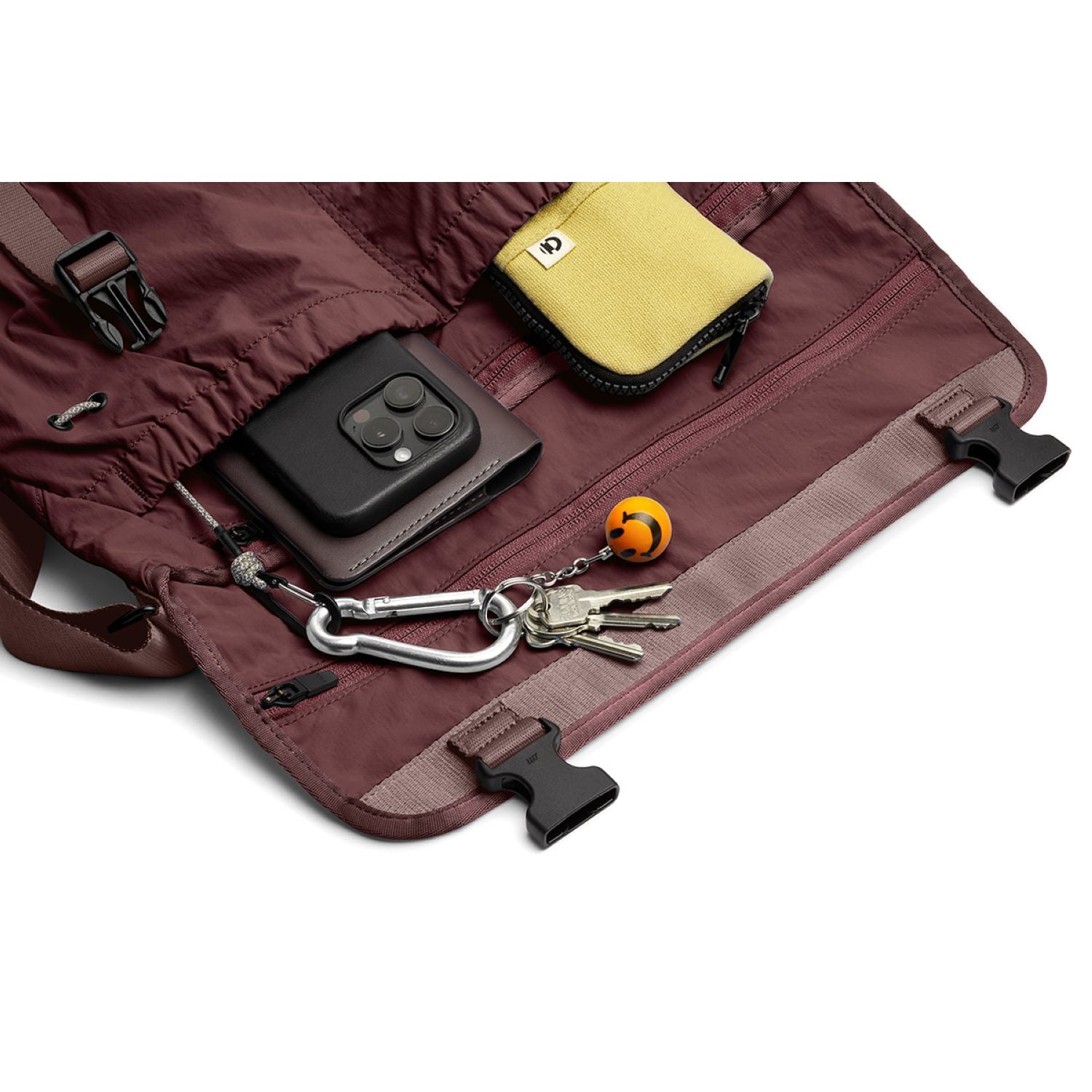 Bellroy Cinch Messenger Bag - Burgundy