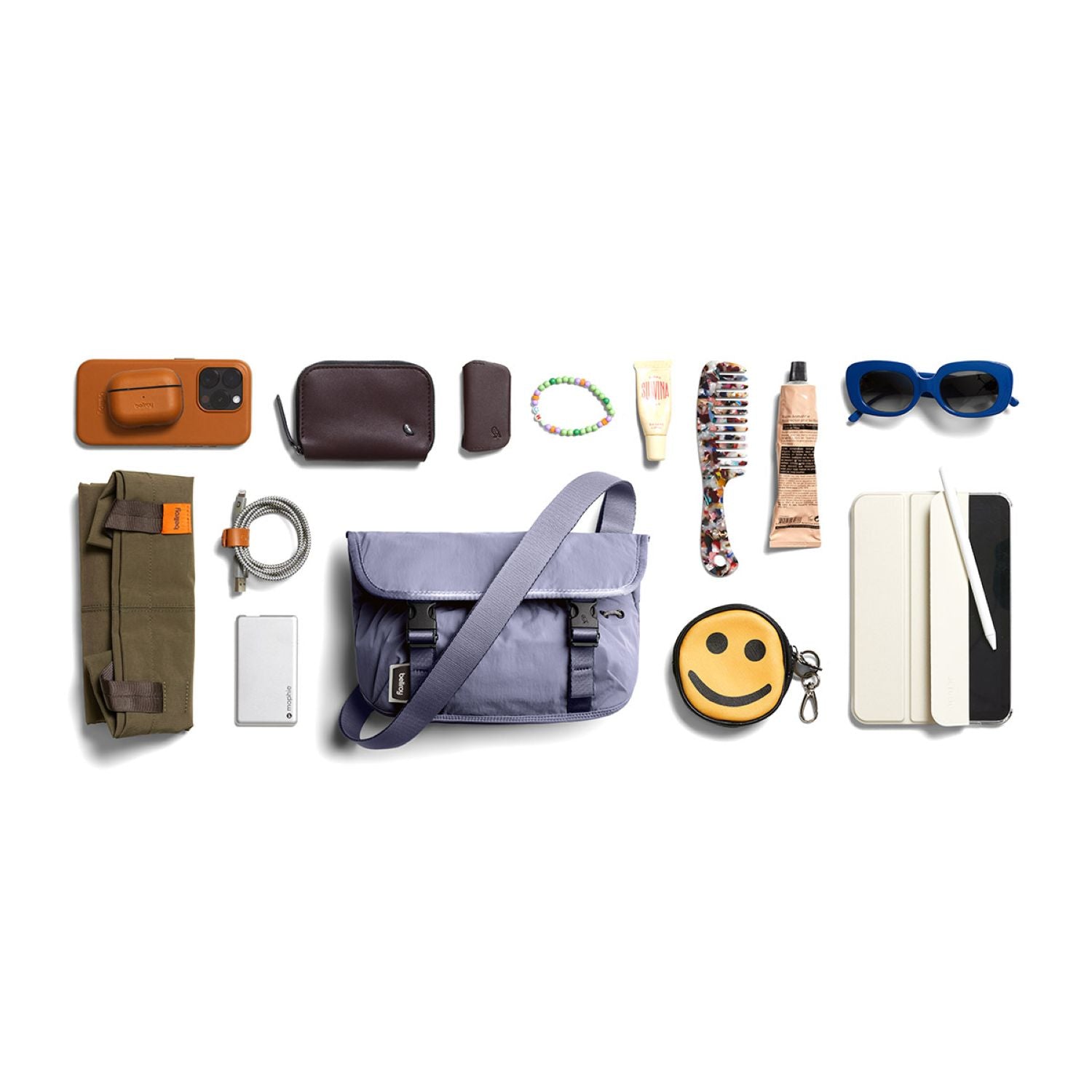 Bellroy Cinch Mini Messenger - Lilachaze