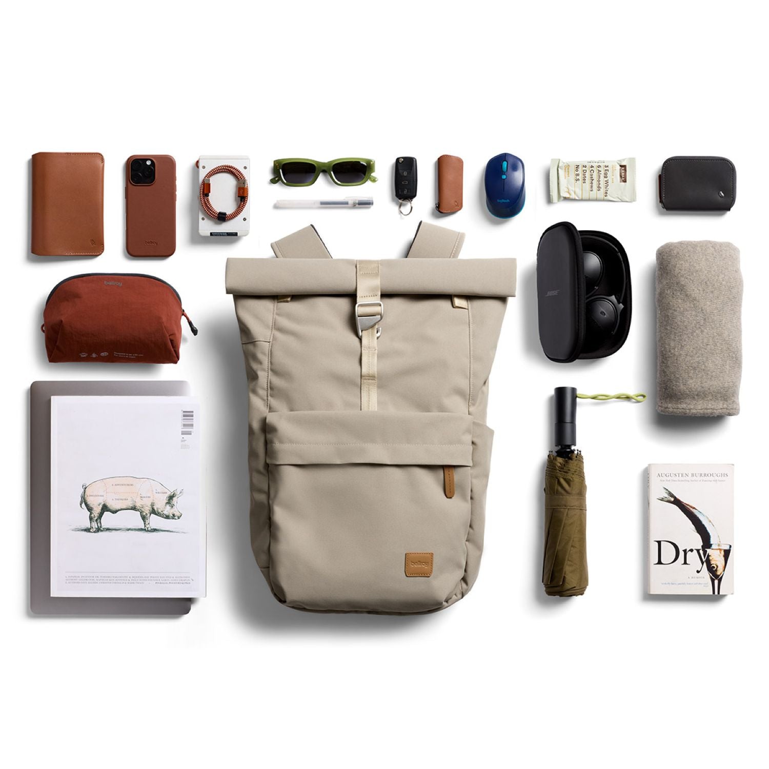Bellroy Classic Rolltop - Tahini