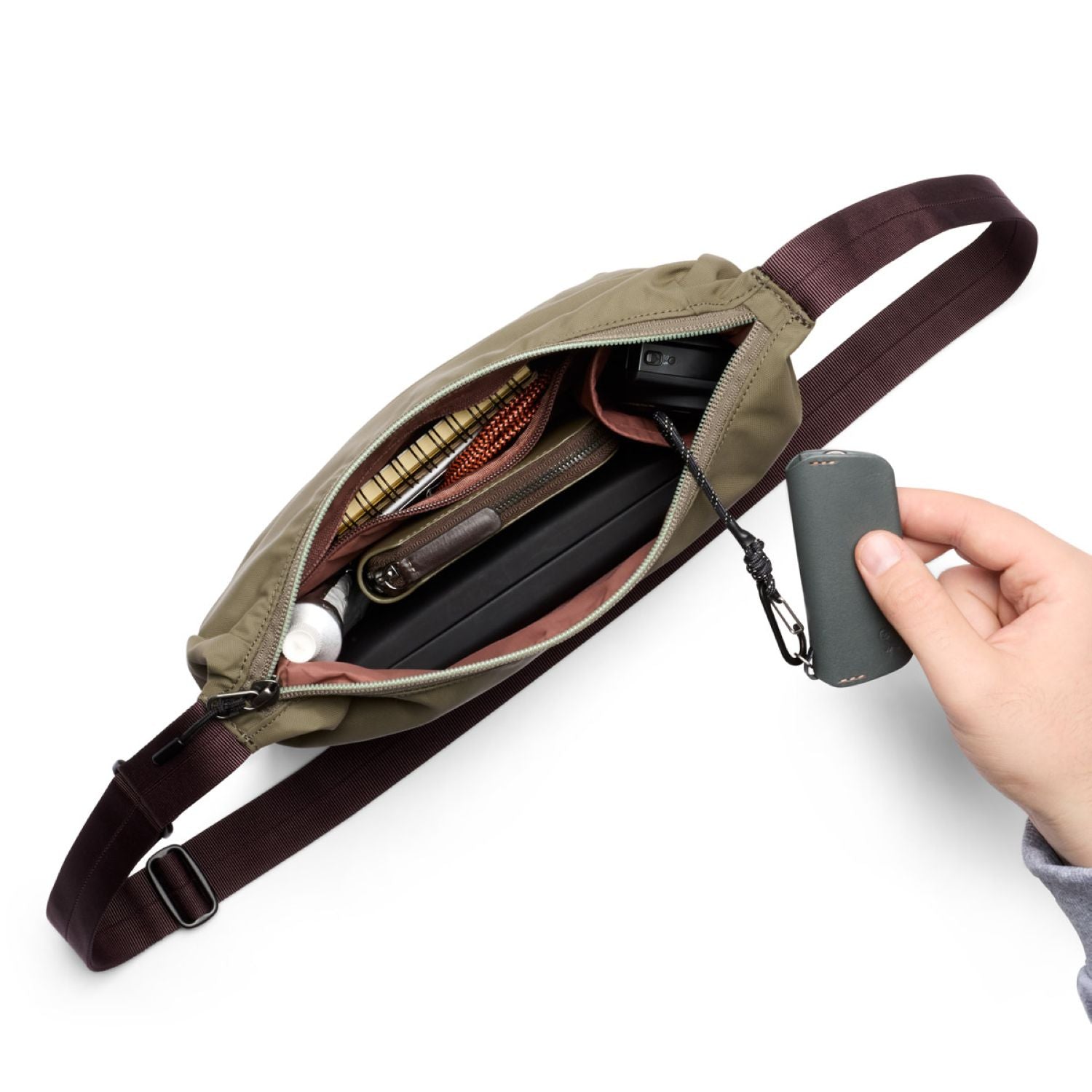 Bellroy Laneway Crescent Bag 2.5L - Seakelp