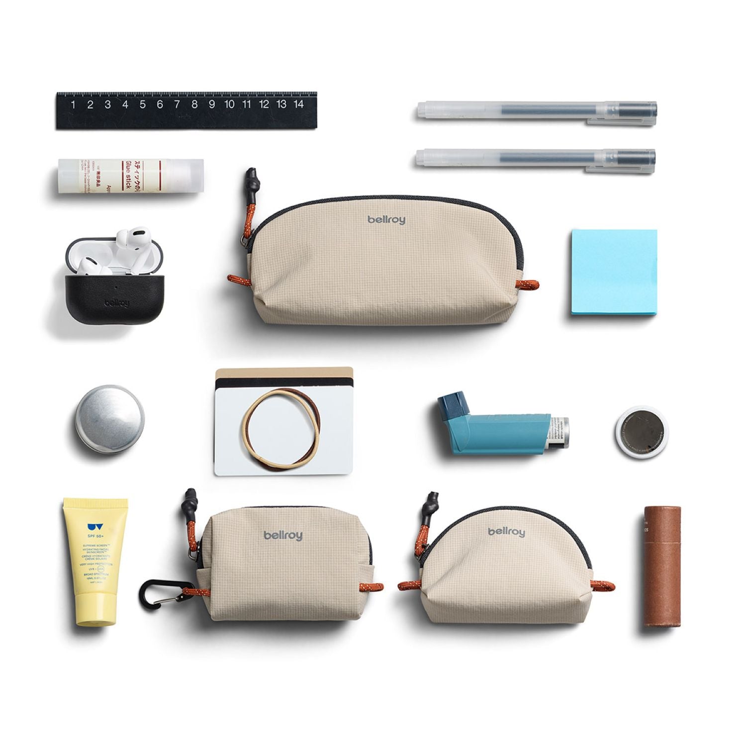 Bellroy Lite Pocket Trio - Ash