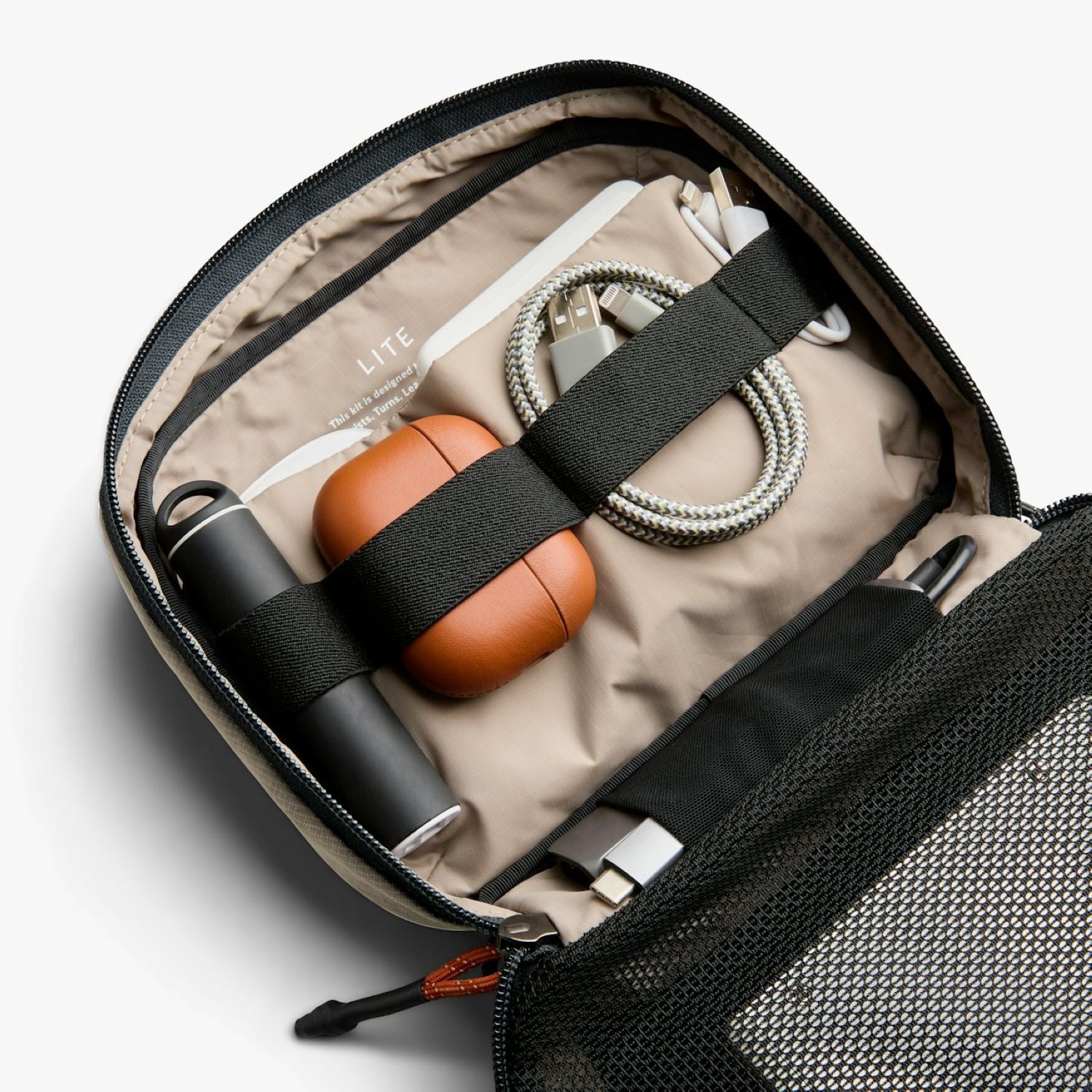 Bellroy Lite Tech Kit - Ash