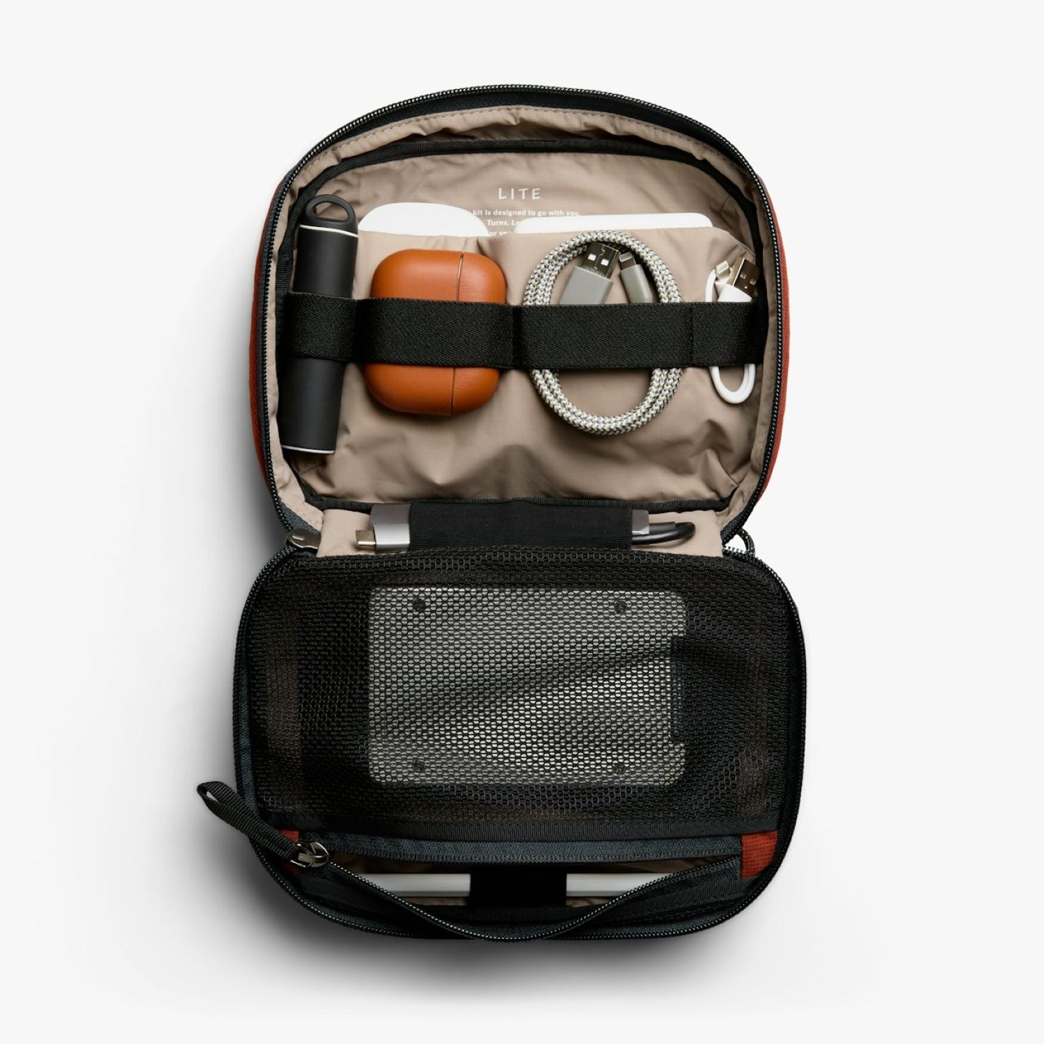 Bellroy Lite Tech Kit - Clay