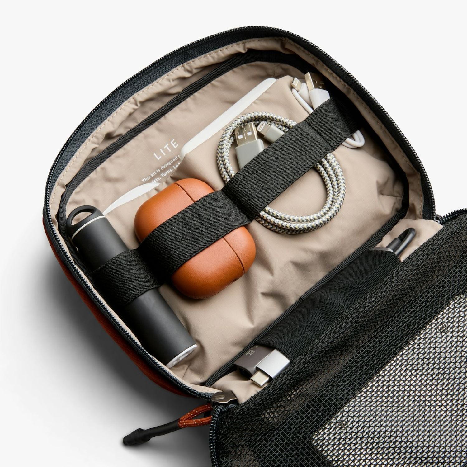 Bellroy Lite Tech Kit - Clay