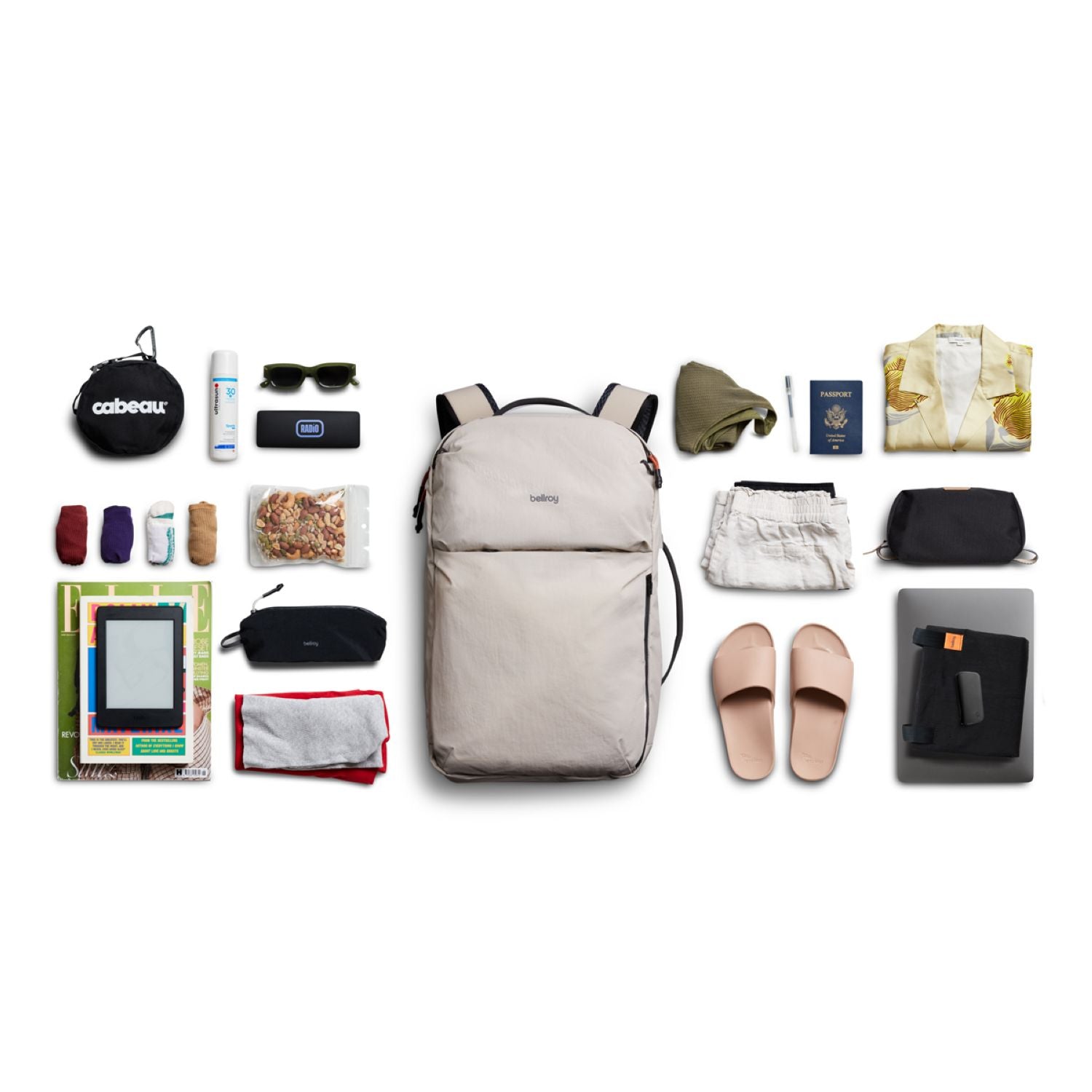 Bellroy Lite Travel Pack 30L - Ash