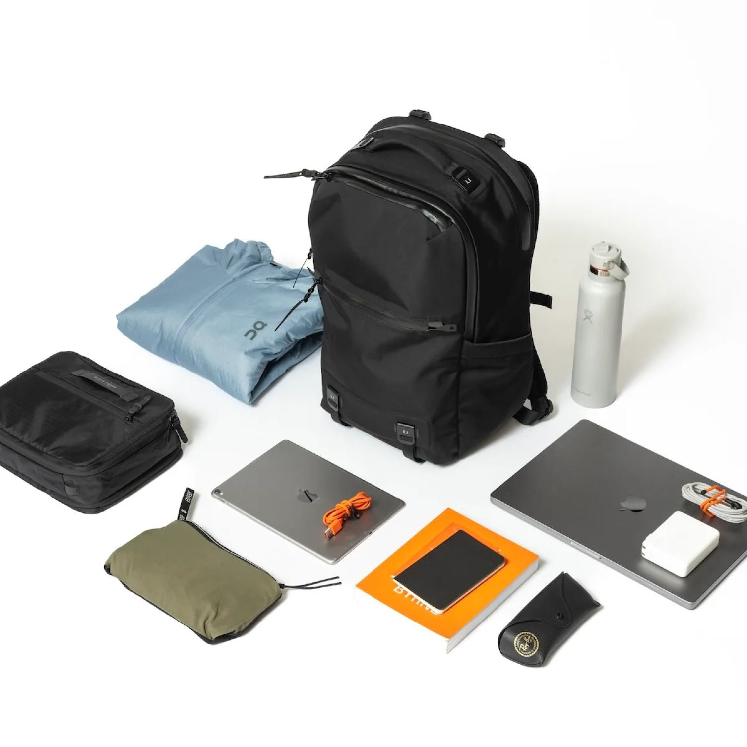 Black Ember Citadel H2 Laptop Backpack Embertex PFAS Free 25L - Jet Black