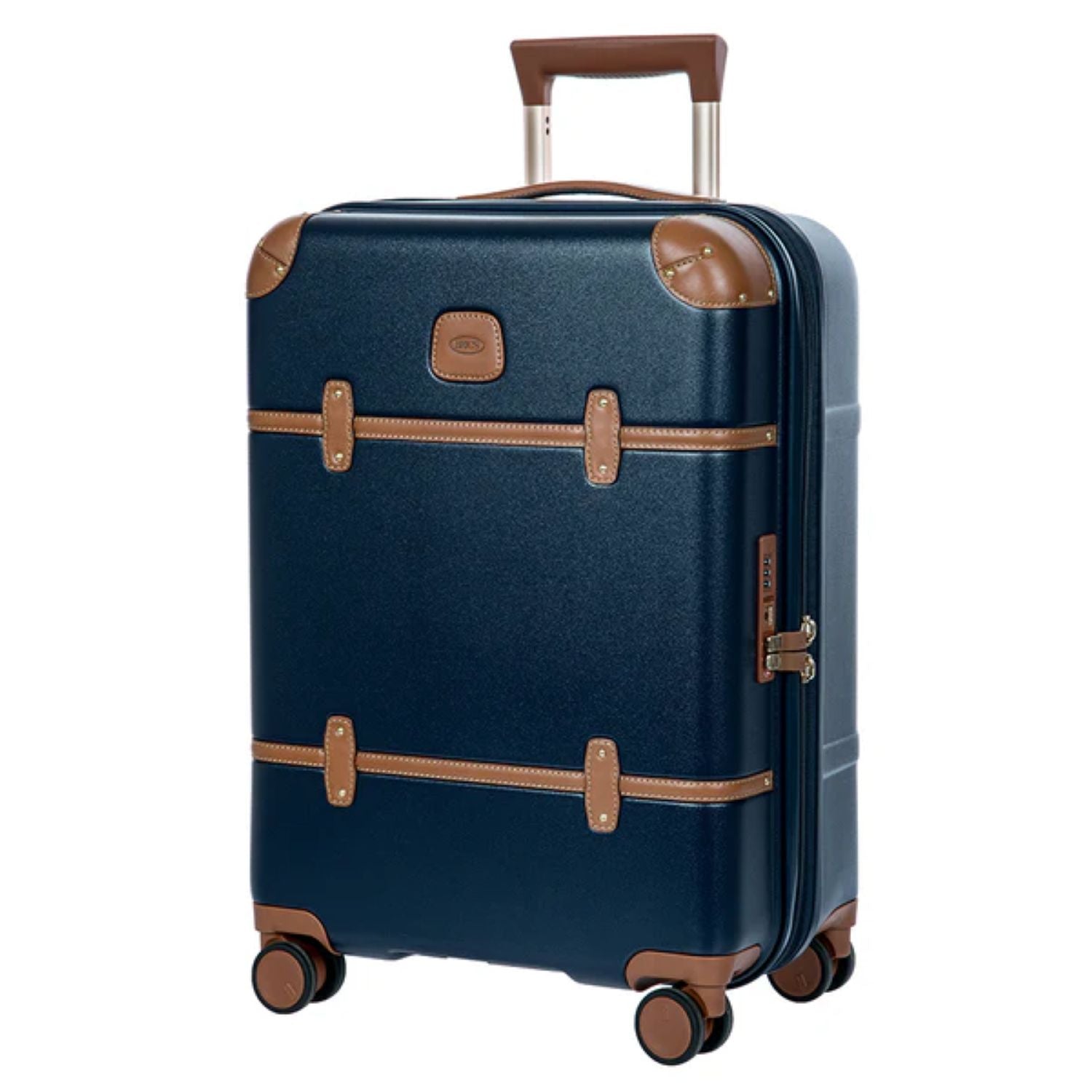 Bric'S Bellagio 21" Carry-On Spinner Expandable (Blue/Tan)