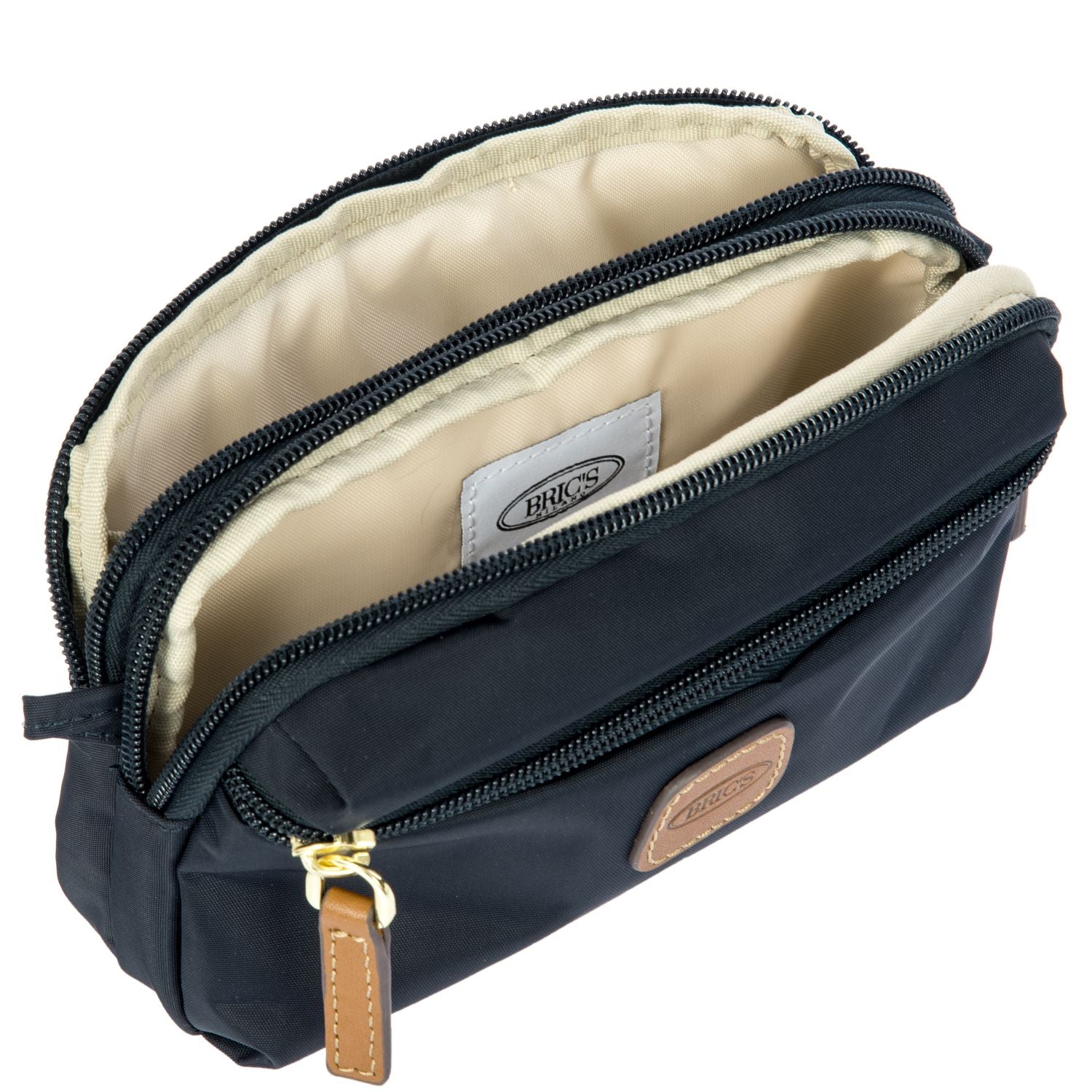 BRIC'S Small Travel Shoulder Bag (Ocean Blue)