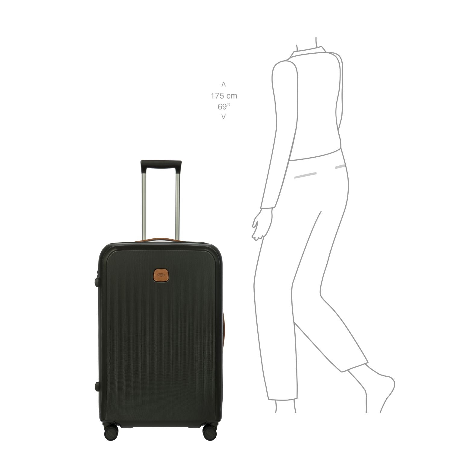 BRIC'S Taormina 30" Spinner Expandable (Olive)