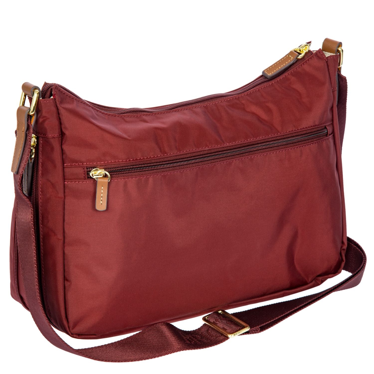 BRIC'S X-Bag Expandable Shoulder Bag (Bordeaux)