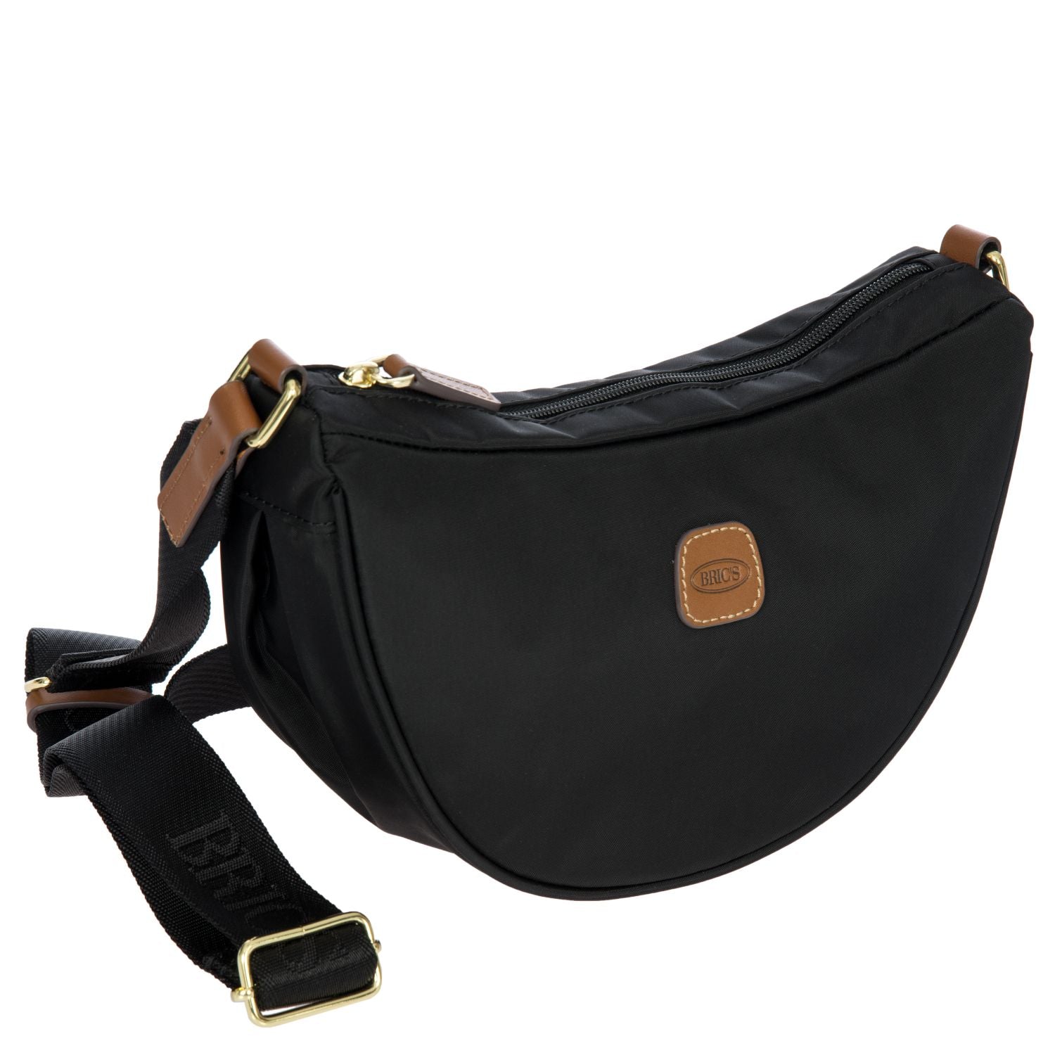 BRIC'S X-Bag Half Moon Bag - S (Black)