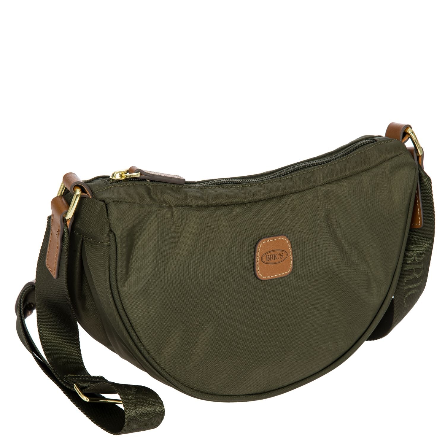 BRIC'S X-Bag Half Moon Bag - S (Olive)