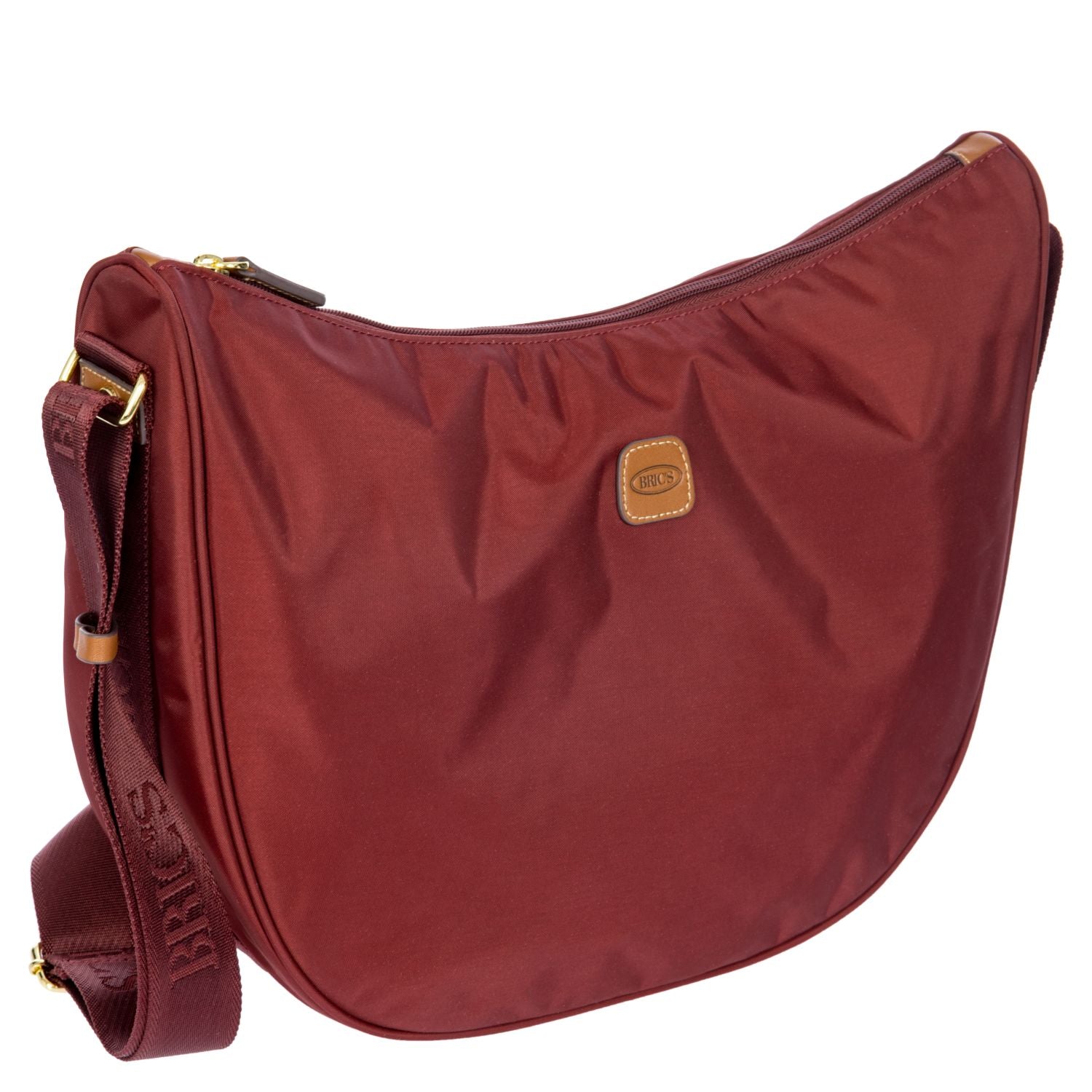 Bric's X-Bag Half Moon Bag-L (Bordeaux)