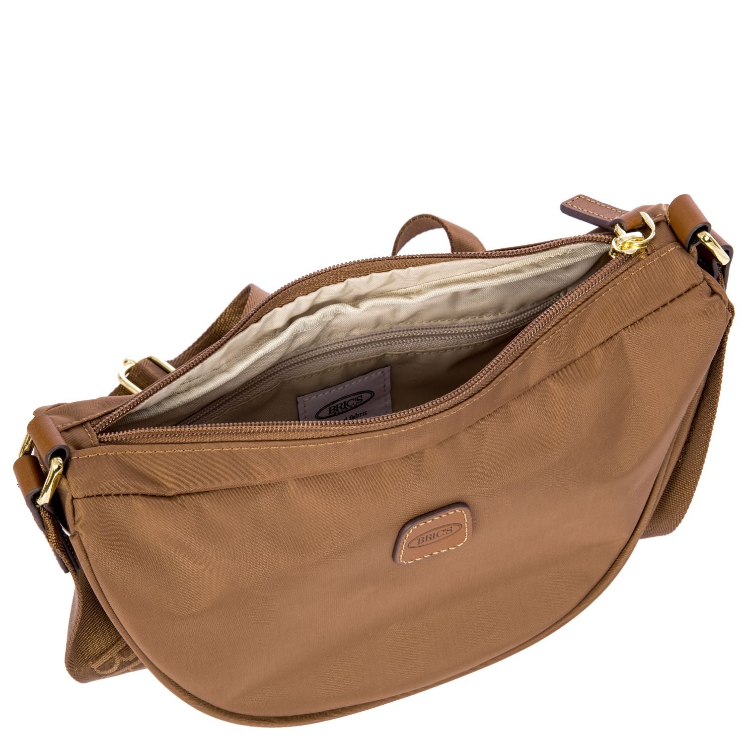 BRIC'S X-Bag Half Moon Bag-S (Brownie)