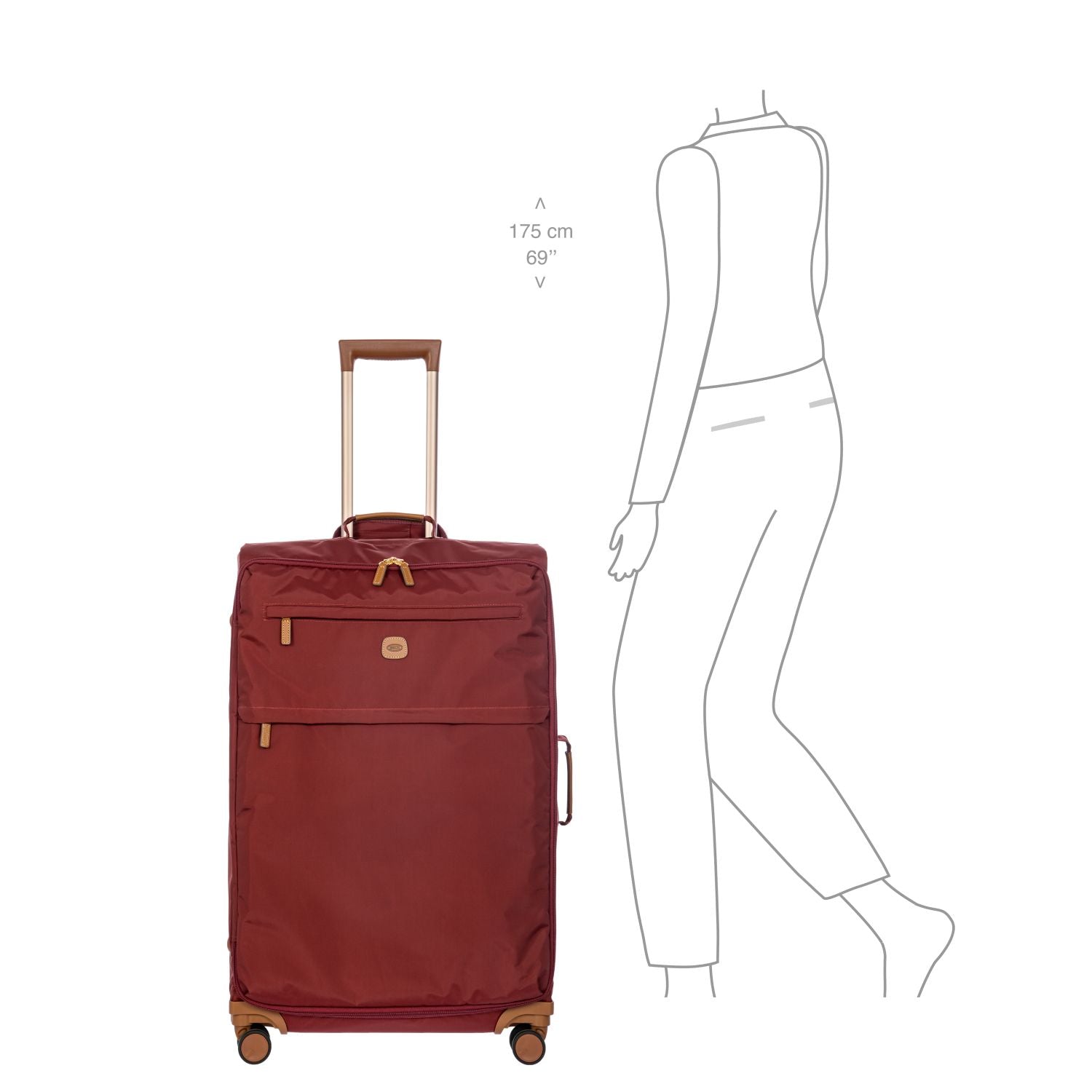 Bric's X-Travel 30" Spinner (Bordeaux)