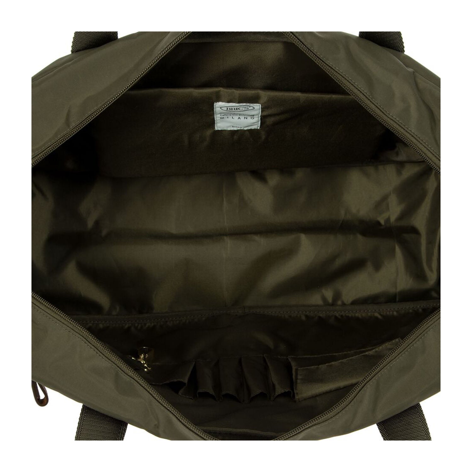 BRIC'S X-Travel Holdall Multipocket - Small (Olive)