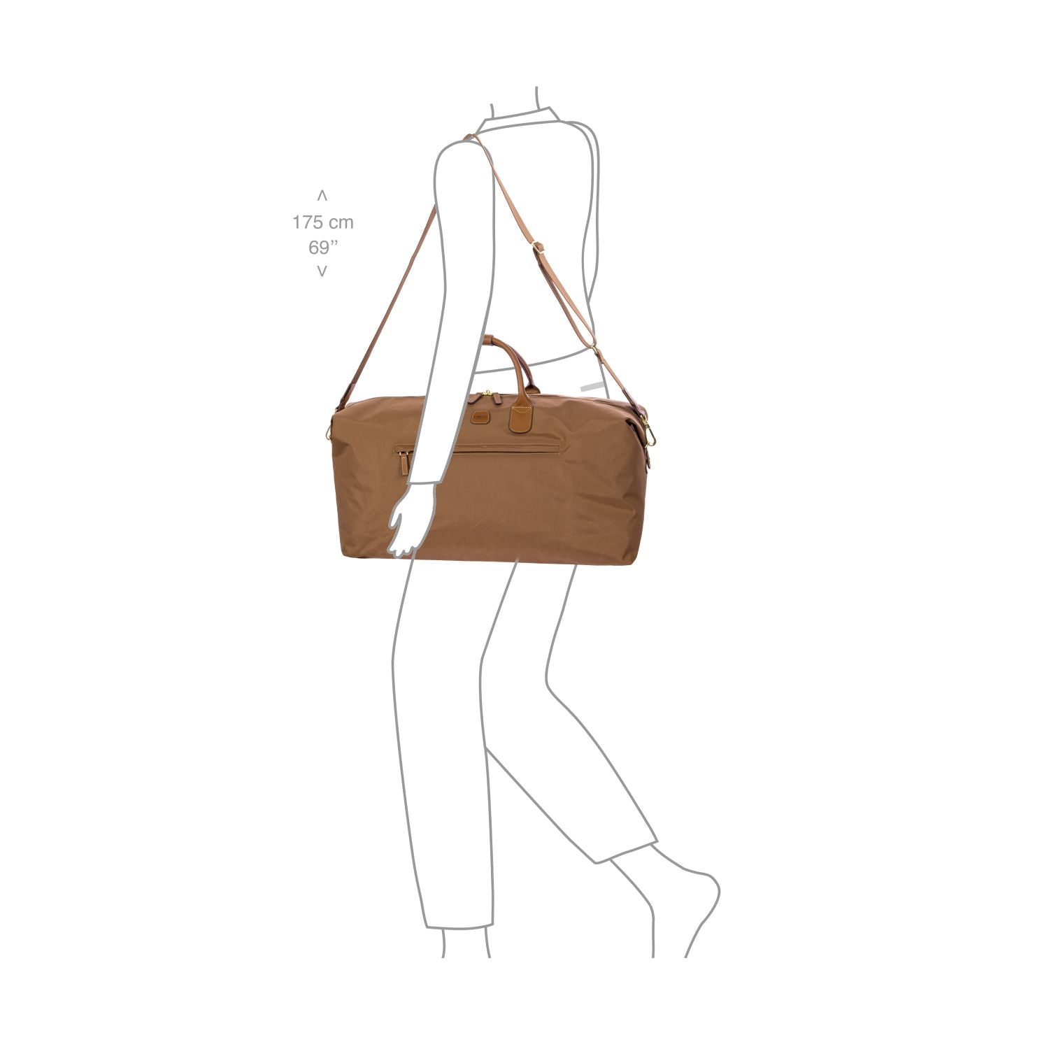 BRIC'S X-Travel Duffel (Brownie)