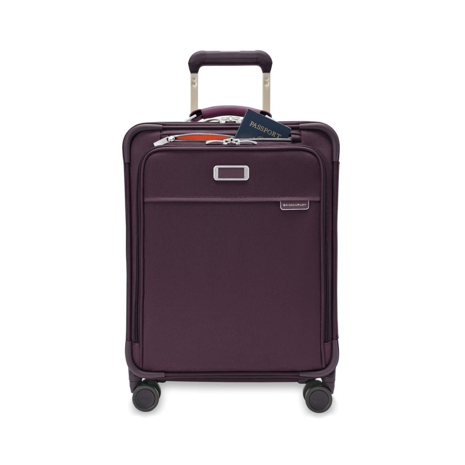 Briggs & Riley Baseline Global Carry-On Spinner - Plum