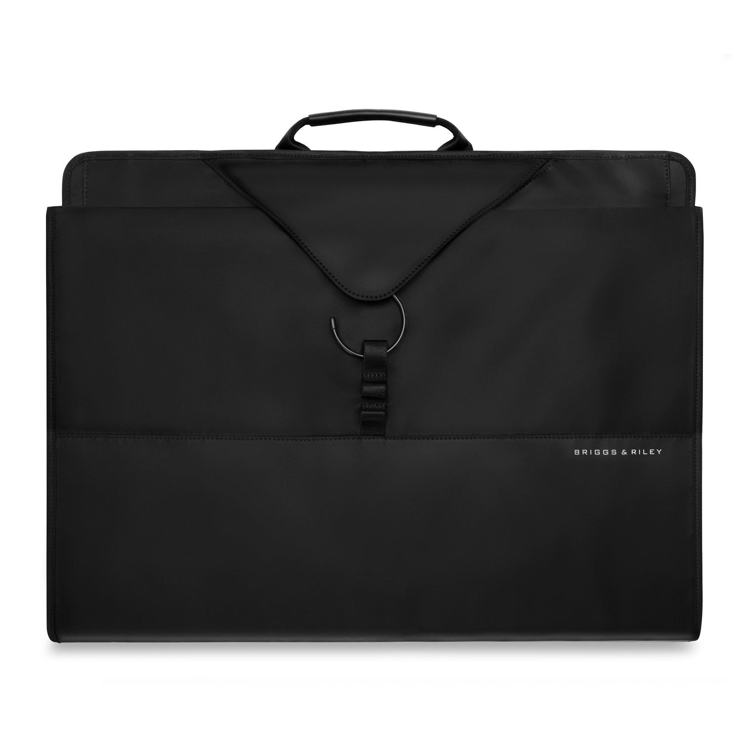 Briggs & Riley Check On Garment Sleeve - Black