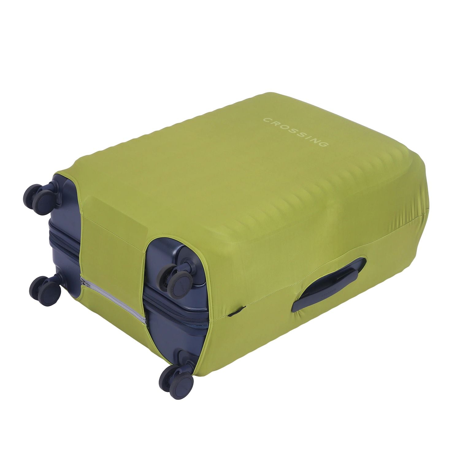 Crossing Block Series Luggage Cover V2 M - Moss