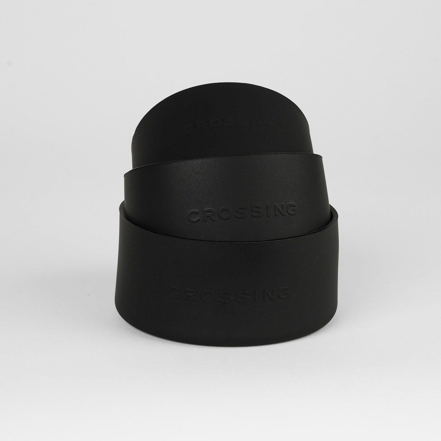 Crossing Silicone Water Bottle Boot - Fits Diameter 7-7.5cm (550ml) Blistered Pack - Black