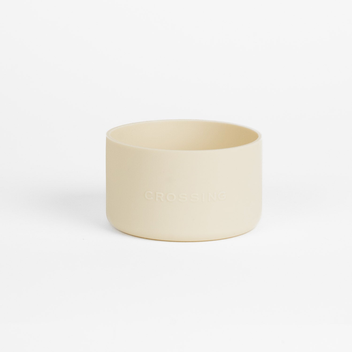 Crossing Silicone Water Bottle Boot - Fits Diameter 7-7.5cm (550ml) Blistered Pack - Cream