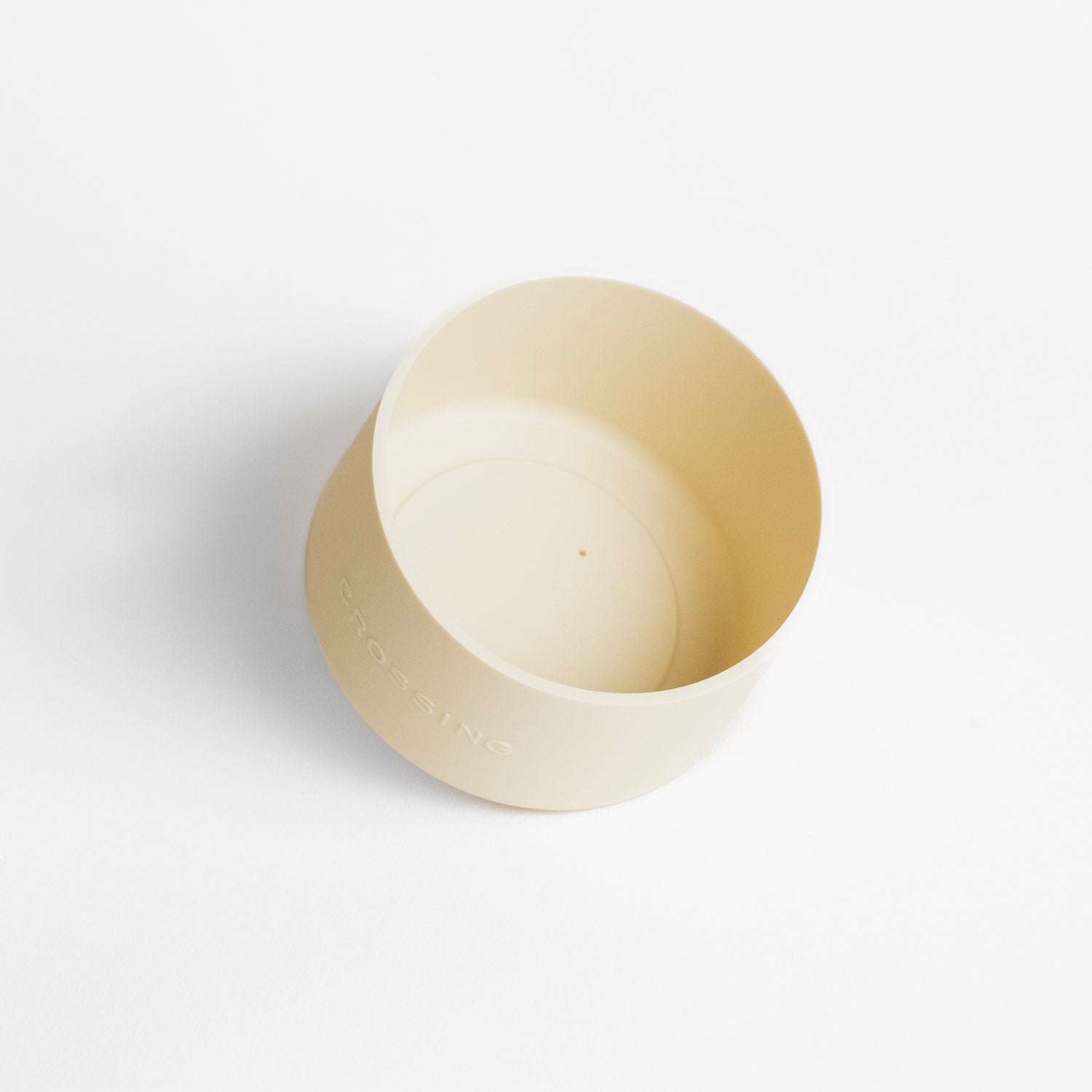 Crossing Silicone Water Bottle Boot - Fits Diameter 7-7.5cm (550ml) Blistered Pack - Cream