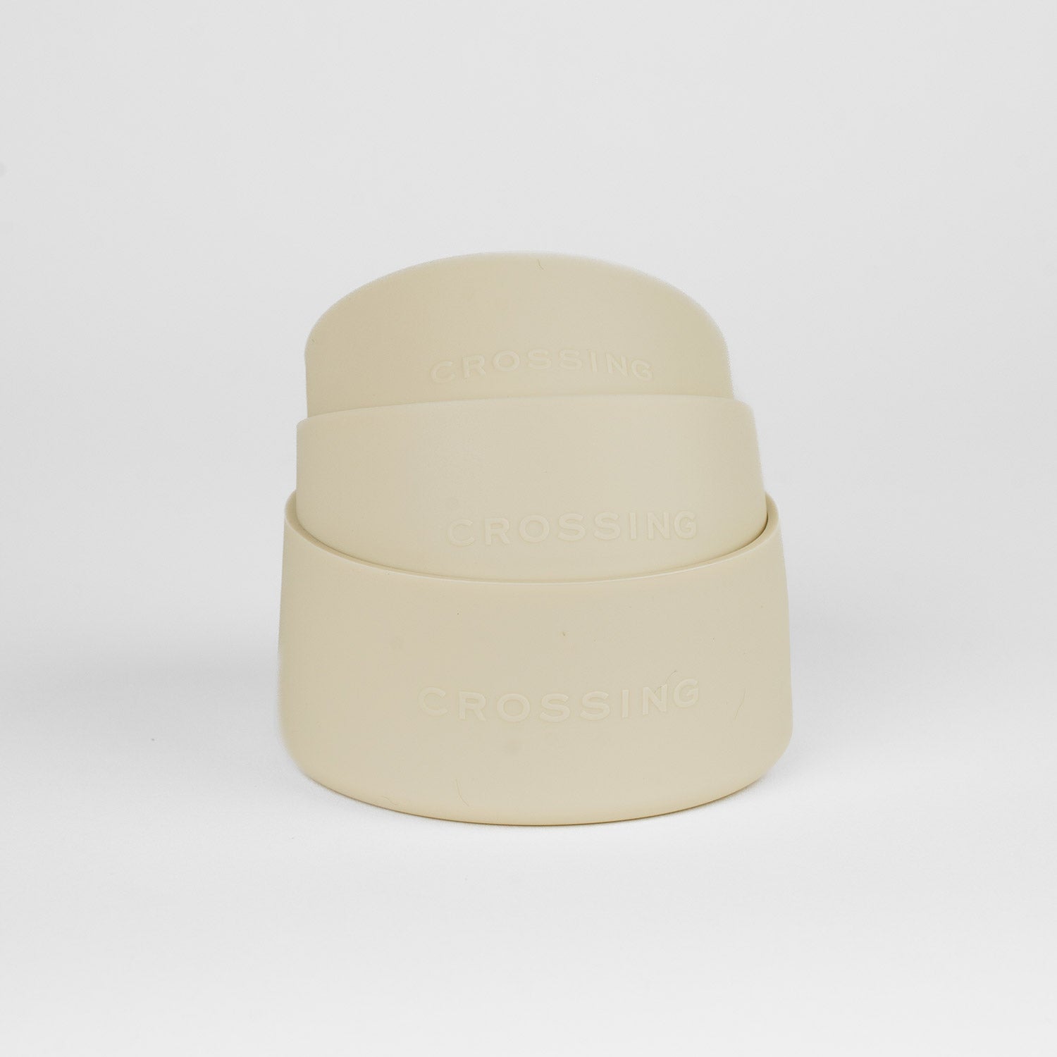 Crossing Silicone Water Bottle Boot - Fits Diameter 7-7.5cm (550ml) Blistered Pack - Cream