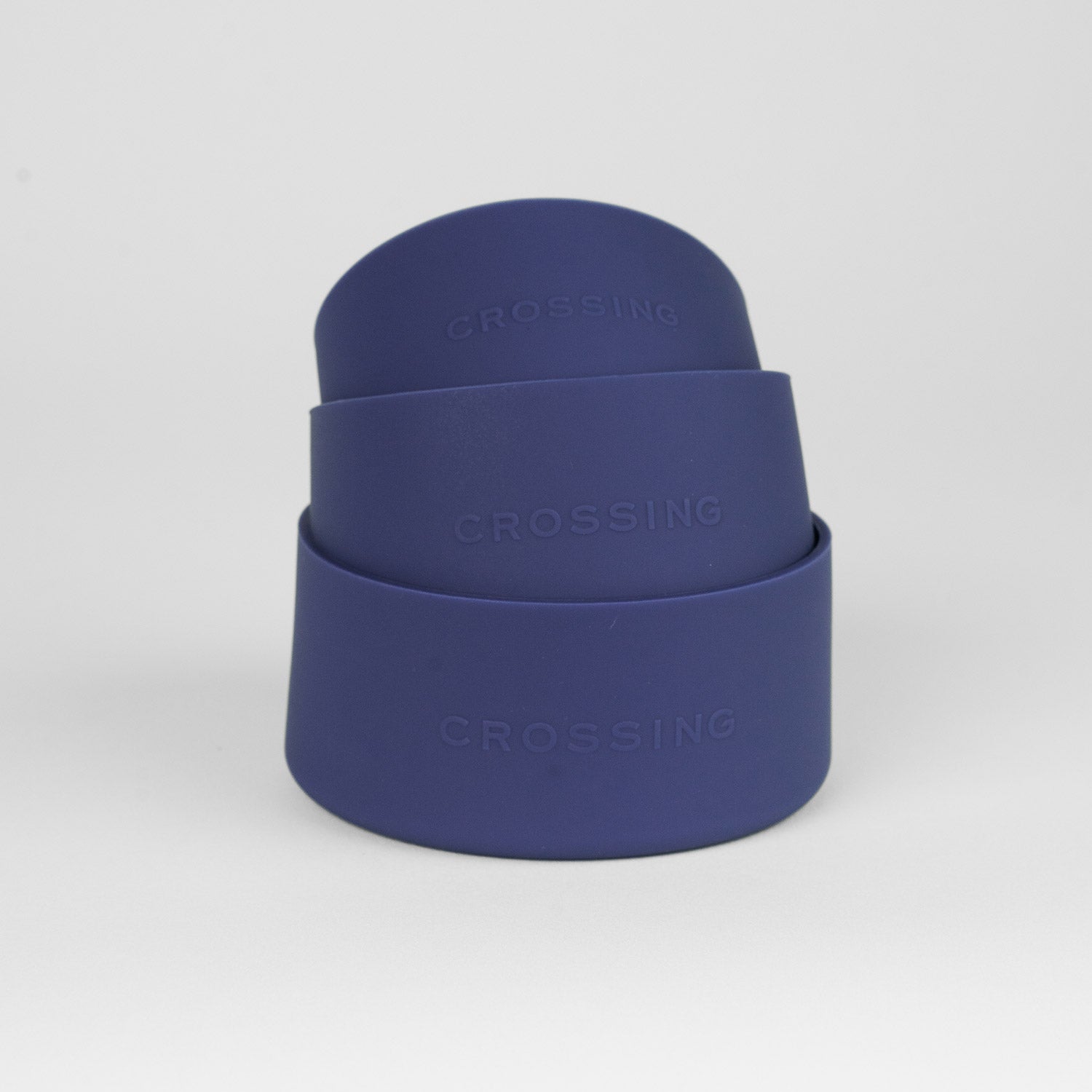 Crossing Silicone Water Bottle Boot - Fits Diameter 7-7.5cm (550ml) Blistered Pack - Dark Blue