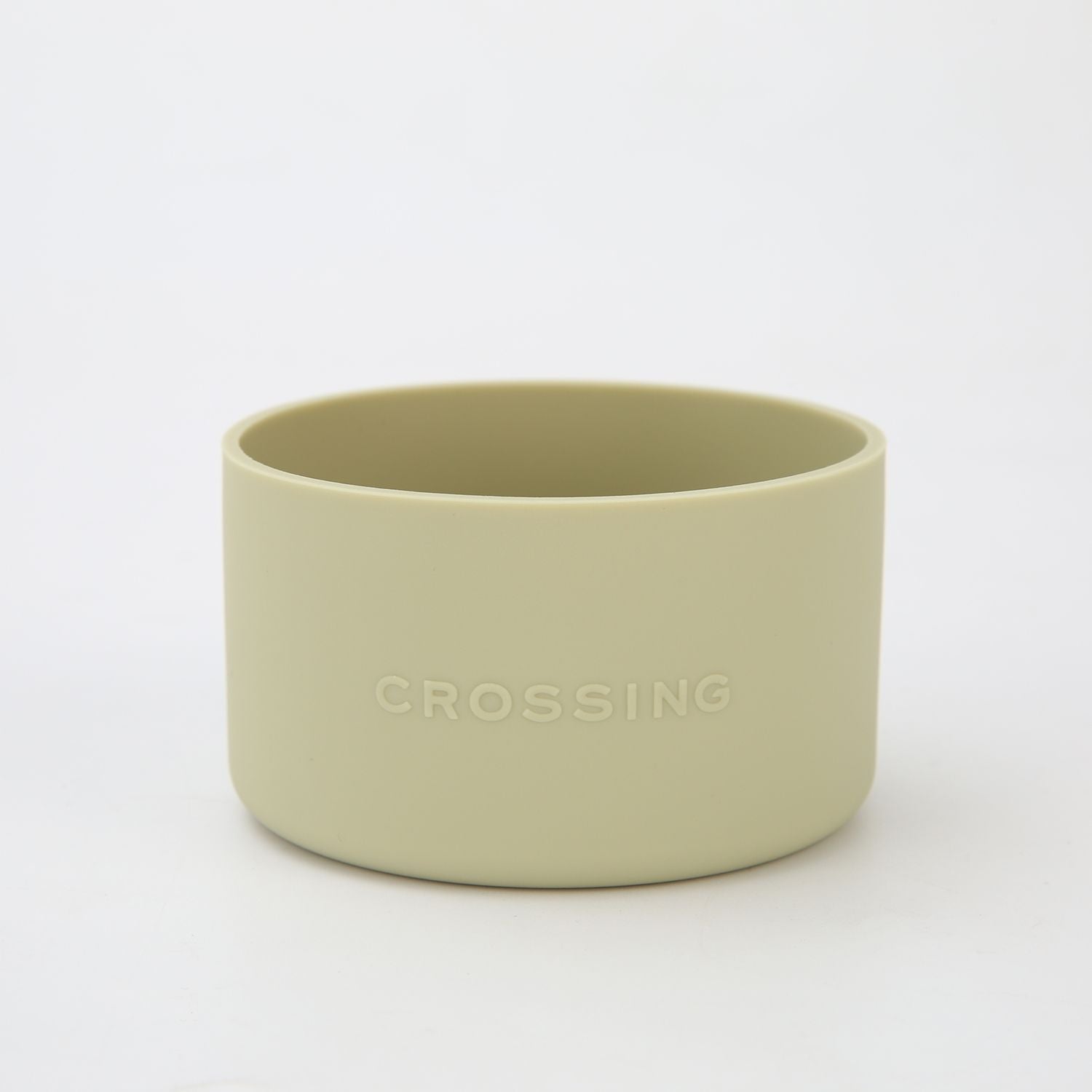 Crossing Bottle Silicone Boot Fits Diameter 7-7.5cm (550ml) Blistered Pack - Matcha Latte