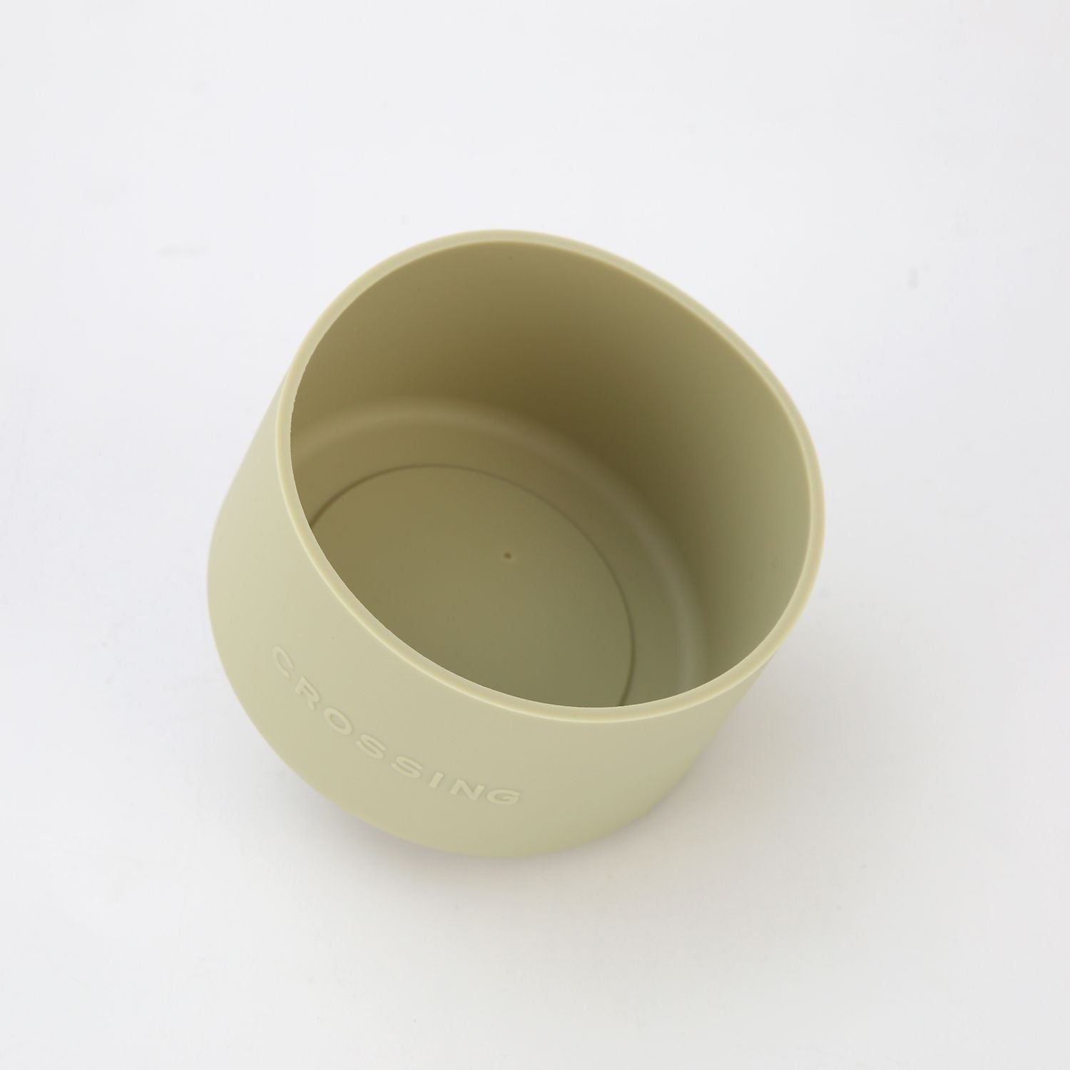 Crossing Bottle Silicone Boot Fits Diameter 7-7.5cm (550ml) Blistered Pack - Matcha Latte