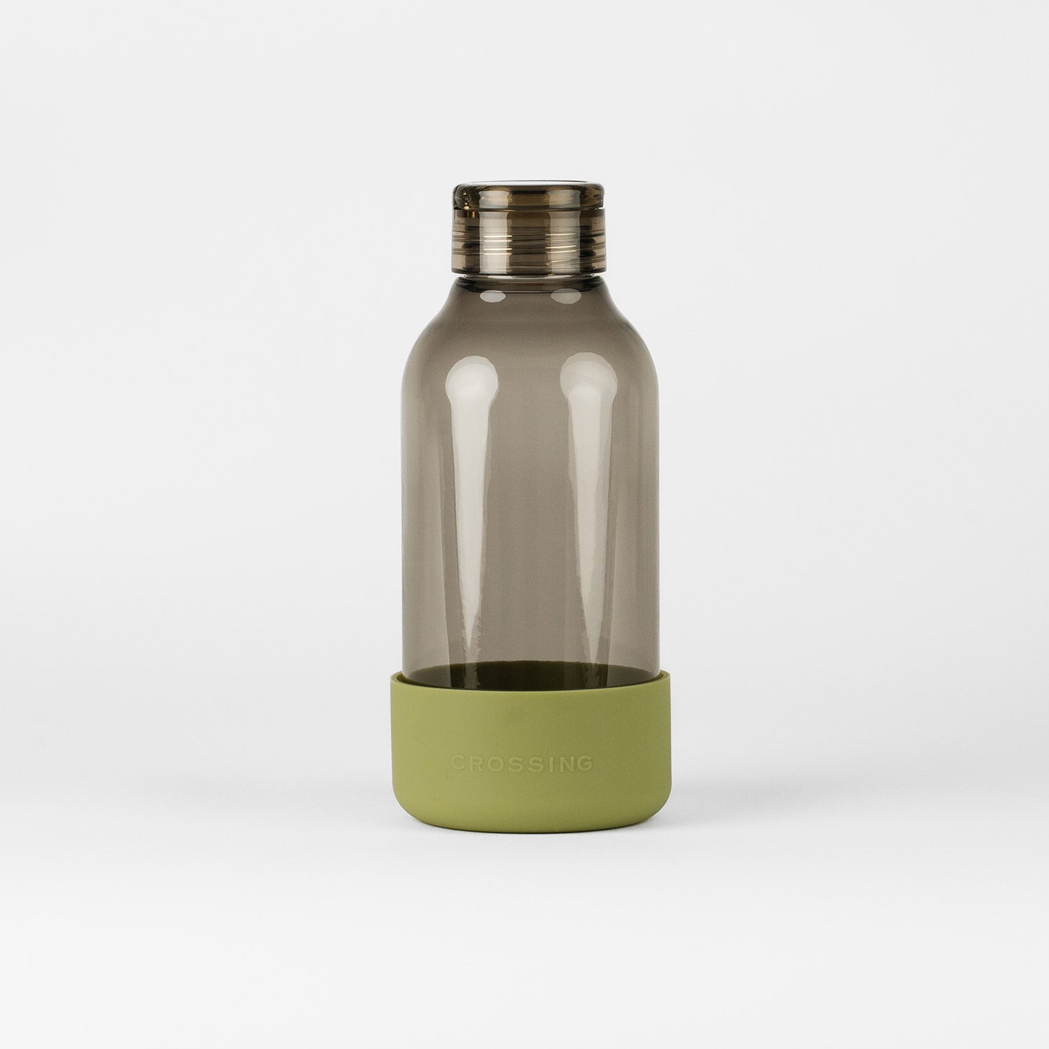 Crossing Silicone Water Bottle Boot - Fits Diameter 7-7.5cm (550ml) Blistered Pack - Moss