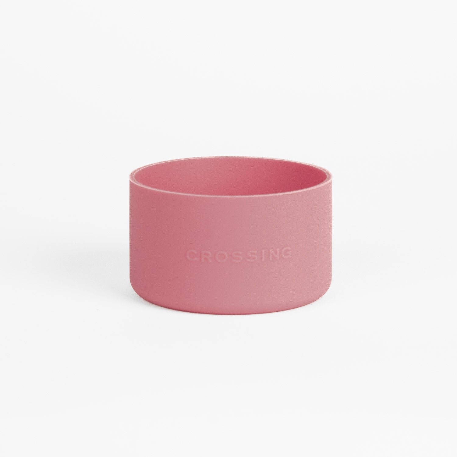 Crossing Silicone Water Bottle Boot - Fits Diameter 7-7.5cm (550ml) Blistered Pack - Pink