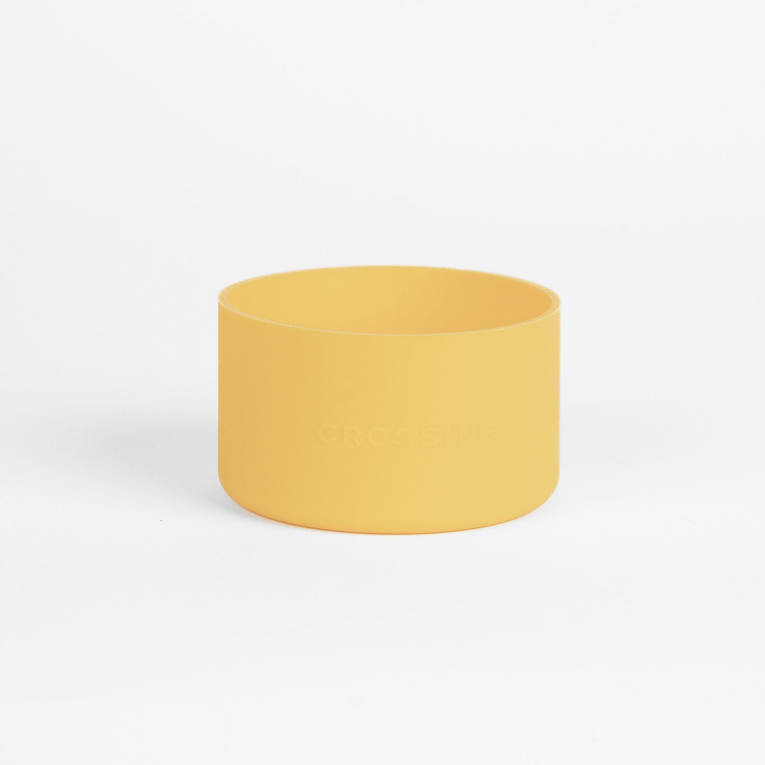 Crossing Silicone Water Bottle Boot - Fits Diameter 7-7.5cm (550ml) Blistered Pack - Yellow