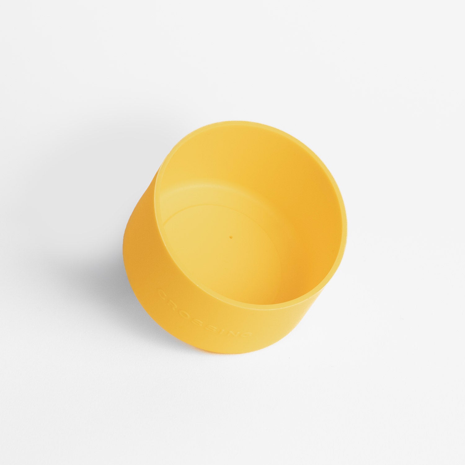 Crossing Silicone Water Bottle Boot - Fits Diameter 7-7.5cm (550ml) Blistered Pack - Yellow