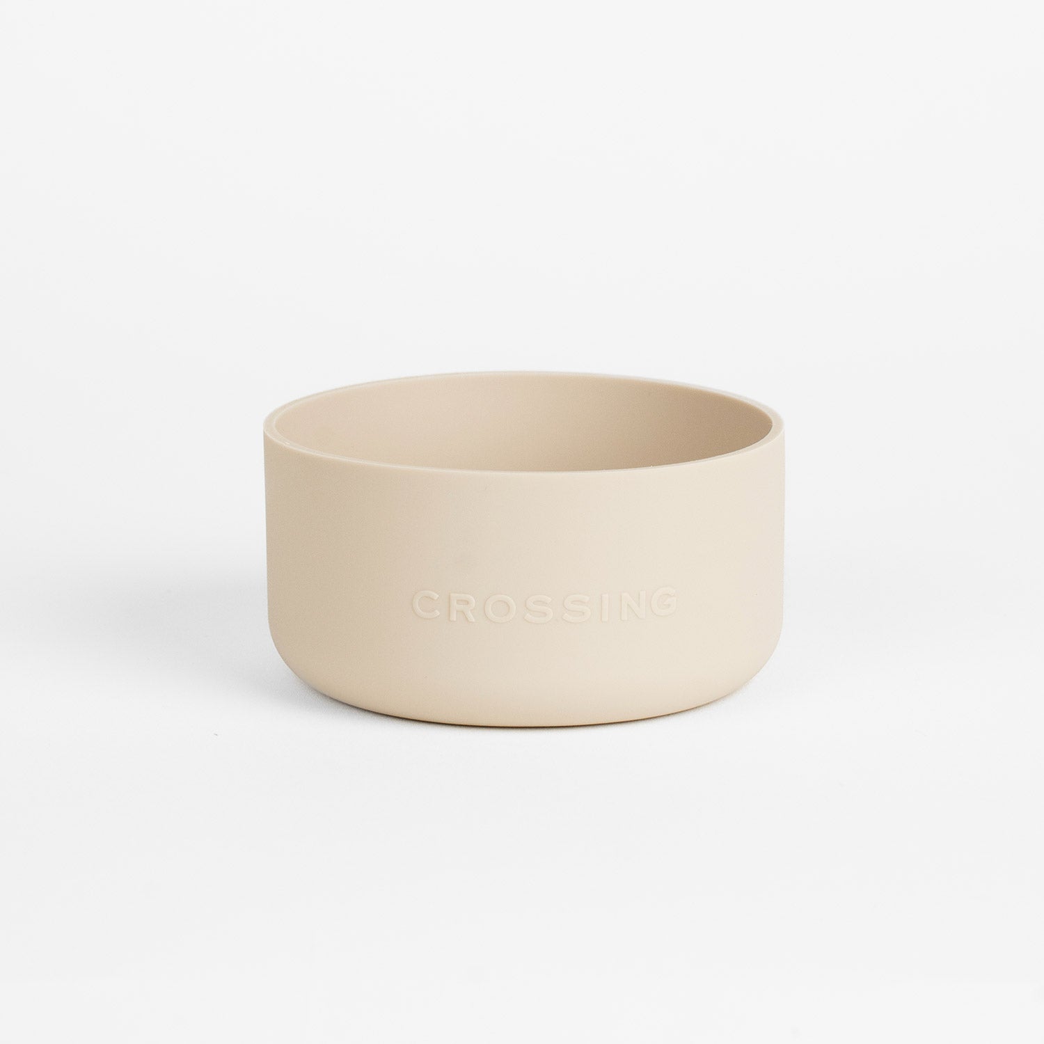 Crossing Silicone Water Bottle Boot - Fits Diameter 8-8.5cm (780ml) Blistered Pack - Beige