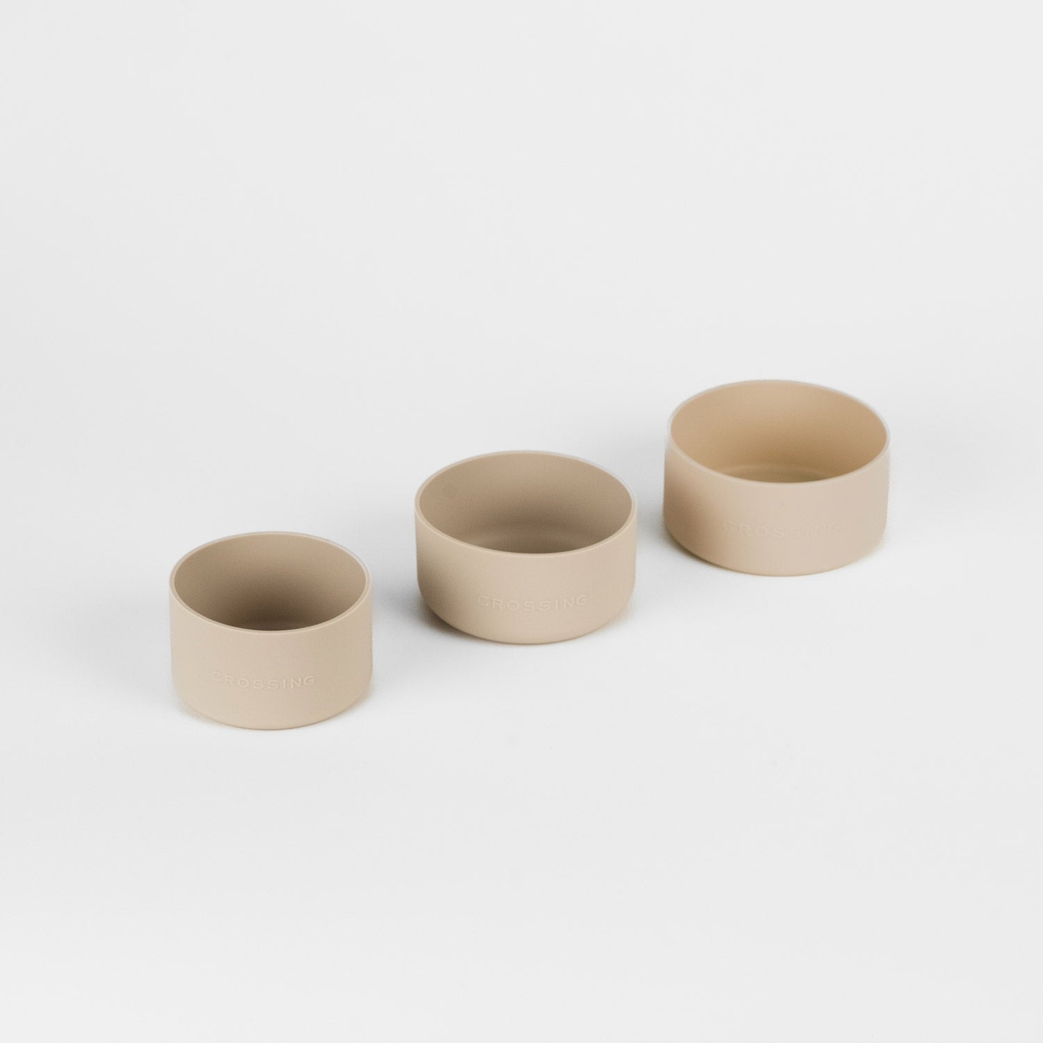 Crossing Silicone Water Bottle Boot - Fits Diameter 8-8.5cm (780ml) Blistered Pack - Beige